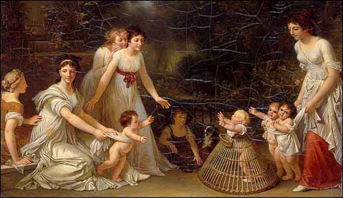 Fathers rarely stepped inside the nursery, the province of women. 