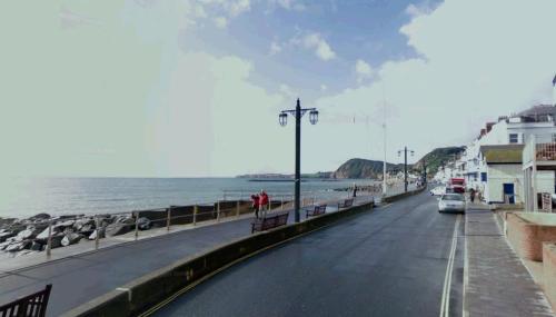 Sidmouth's Esplanade today. Image @Google maps.