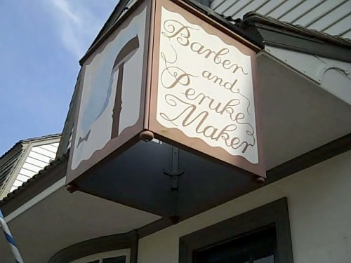 Barber and Peruke Maker