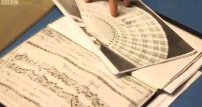 This fan served to cool the dancer and as a crib sheet, in which the steps of intricate dances were written down. Usually made of paper, few have survived.