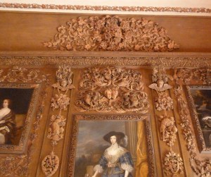 Details of wood work by Grinling Gibbons