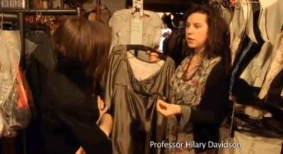 Professor Hillary Davidson explains the personal involvement that people had in their clothes, which were hand made. 