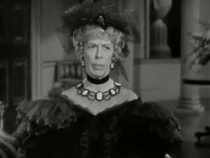 The incomparable Edna Mae Oliver as Lady CdeB, co-conspirator and romantic at heart