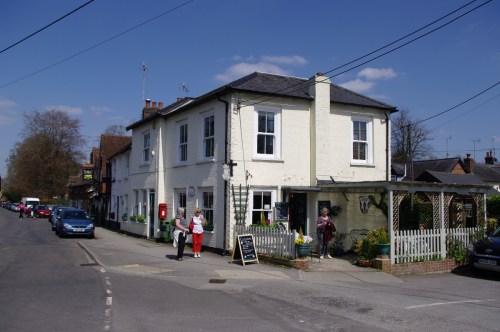 Cassandra's Tea Room, a modern establishment that is popular with visitors. 