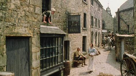 Social circles are small in a rural village. Pride and Prejudice 1995
