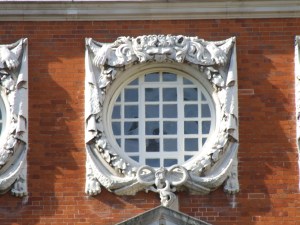 Detail of a Wren window