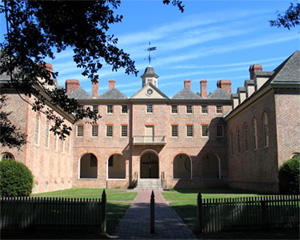 Wren Building. @William & Mary's website. Click on image to see the source.