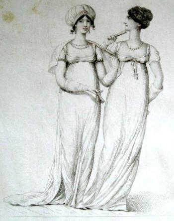 La Belle Assemblee, opera and drawing room gowns, 1806