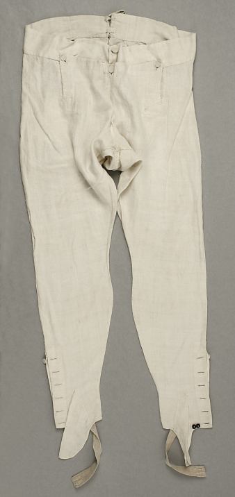 1830 linen pantaloon 1830-40 met