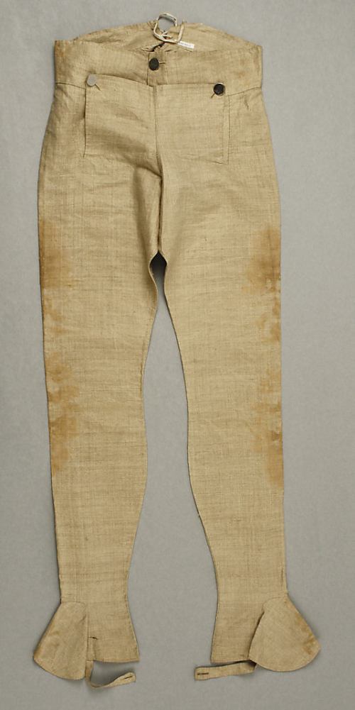 Trouser, 1793. Image @Met Museum