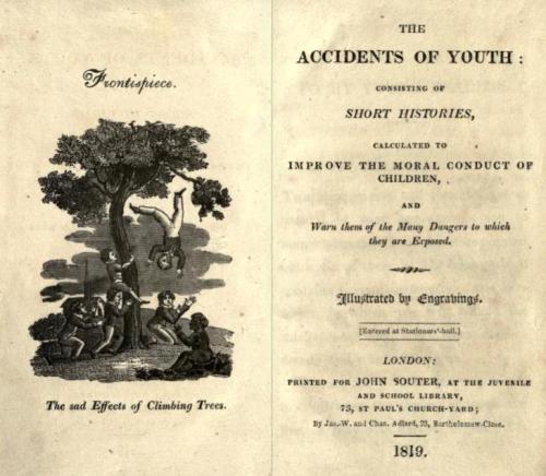 Fronticepiece of The Accidents of Youth, 1819
