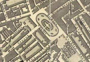 Berkeley Square, Greenwood's Map