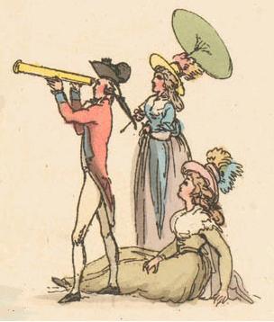 Bird watching or gazing at ships along the sea shore?