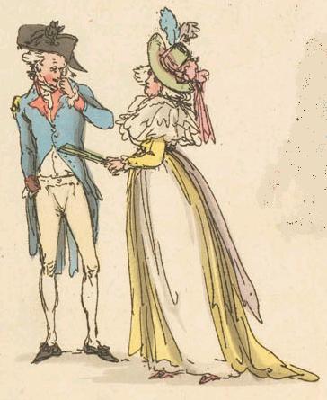 A well-dressed couple