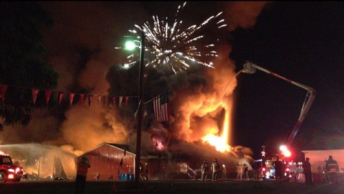 Indiana fireworks explosion @Daily Mail 