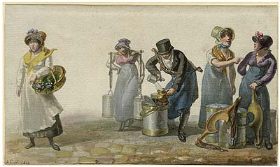 Milk maids, George Scharf