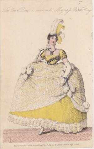 1808 La Belle Assemblee court dress