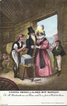 Gretna Green, or the Red-Hot Marriage