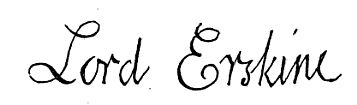 Lord Erskine