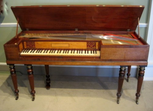 broadwood square piano
