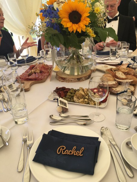 Image of the wedding breakfast