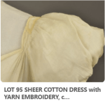 1815 muslin gown
