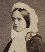 Fanny Knight, Jane Austen's niece, in Victorian garb