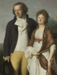 Johan Christian and his wife-Engelke Jens Juel 1797 Statens Museum for Kunst