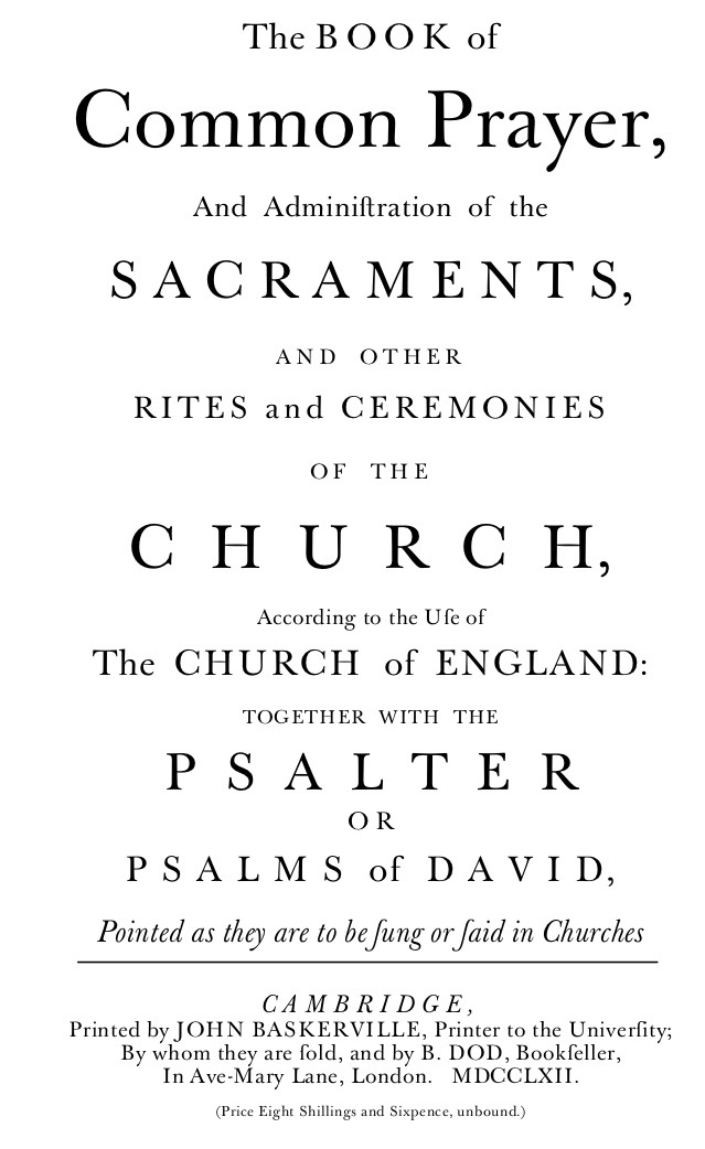 Photo 3 Book of Common Prayer Cover page