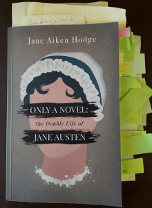 Image of Only a Novel by Jane Aiken Hodge with reviewer notes