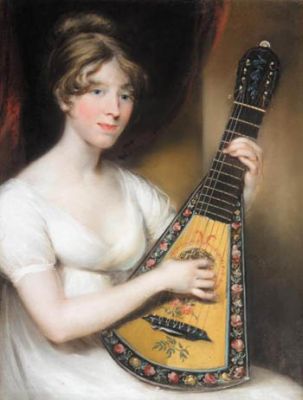 Portrait of Harriet Melon by John Russel, 1804