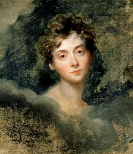 Portrait of Lady Caroline Lamb, circa 1805, Sir Thomas Lawrence