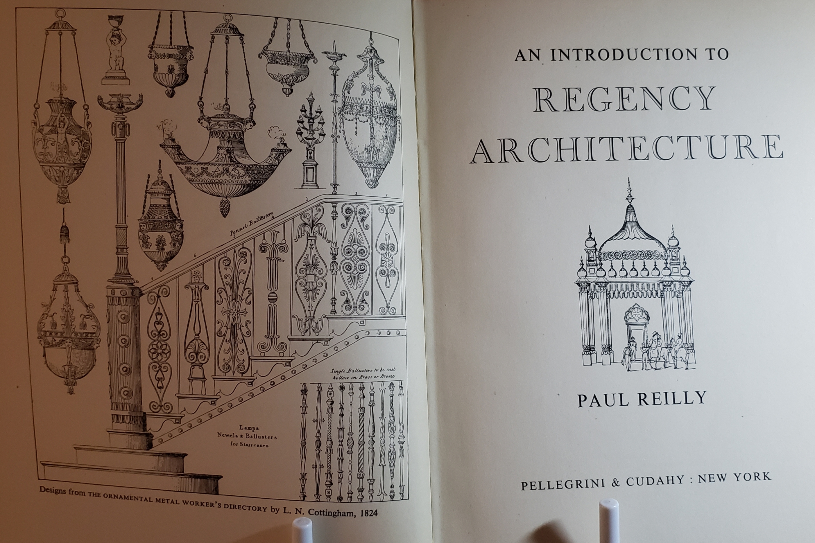 Image of the title page of An Introduction to Regency Architecture