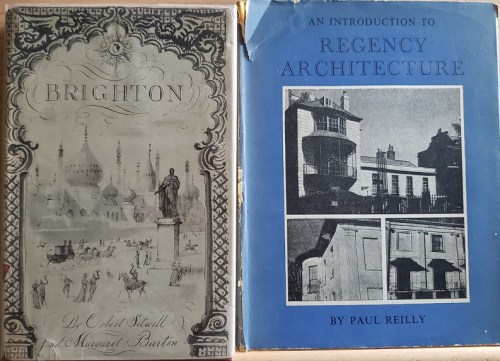 Covers of Brighton and An Introduction to Regency Architecture.