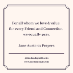 Austen’s Prayer
