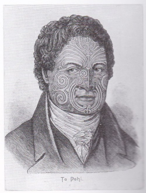 Black and white engraving of Tupai, Tahitian navigator, creative commons, wikimedia