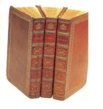 Image of the 3-decker edition for the Prince Regent of Emma.
