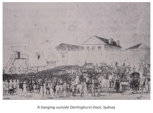 Image of A hanging outside Darlinghurst Gaol, Sydney