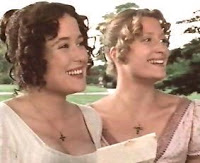 Image of Lizzy and Jane Bennet from Jennifer Ehle Blogspot