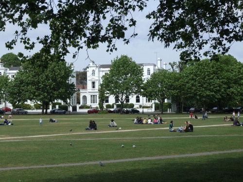 Photo of Richmond Green The Churchills lived here.