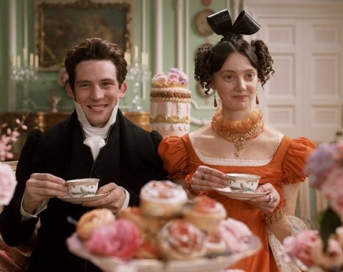 Image of Mr and Mrs Elton taking tea