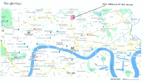 Map of The Museum of The home (2)
