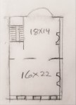 1st floor – 636 sq ft of floor&nbsp;space
