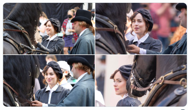 Behind the scenes photos-PhotoWorld Twitter