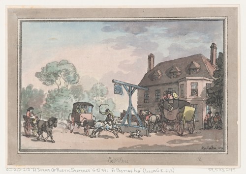A Posting Inn Rowlandson