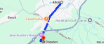 Chawton to Alton-Google-1.6 miles